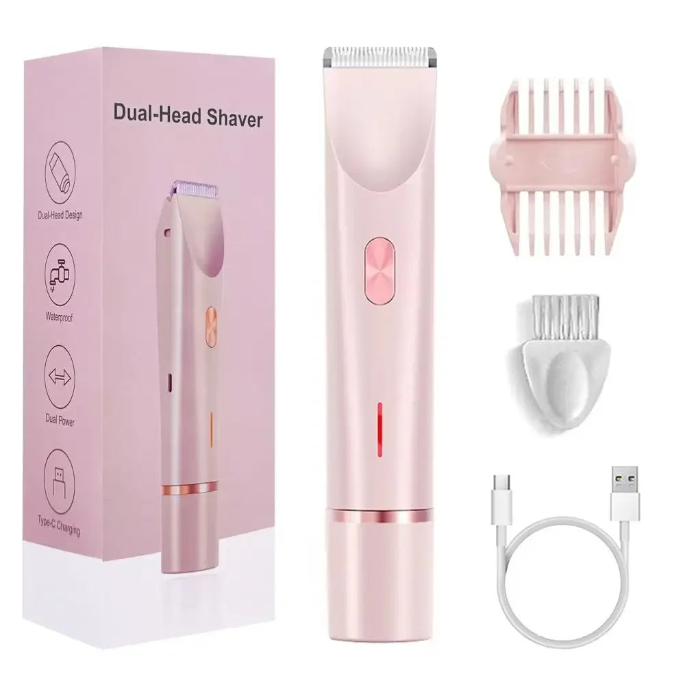 Smooth Glide Beauty 2026 Waterproof electric shaver & Bikini trimmer-Gentle full Body hair removal