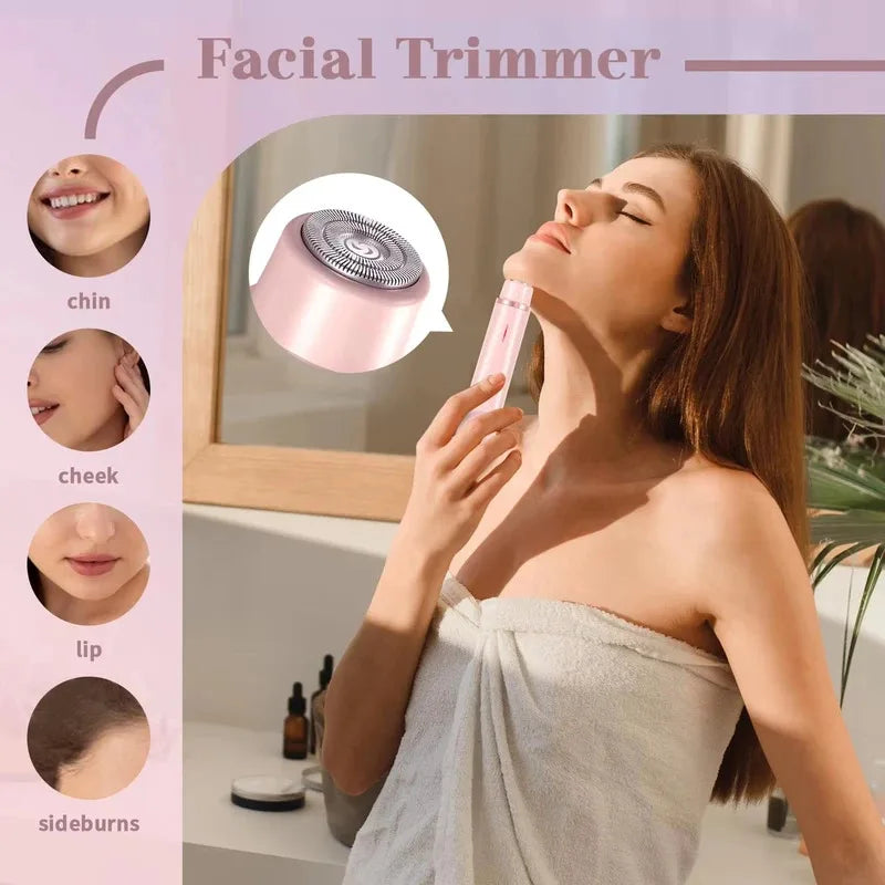 Smooth Glide Beauty 2026 Waterproof electric shaver & Bikini trimmer-Gentle full Body hair removal