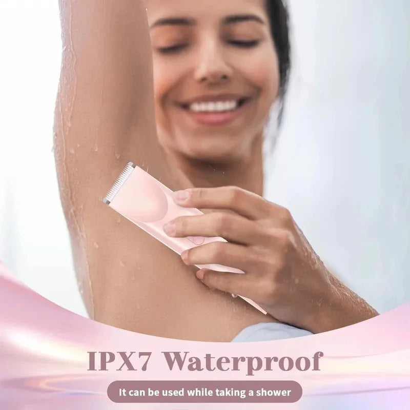 Smooth Glide Beauty 2026 Waterproof electric shaver & Bikini trimmer-Gentle full Body hair removal