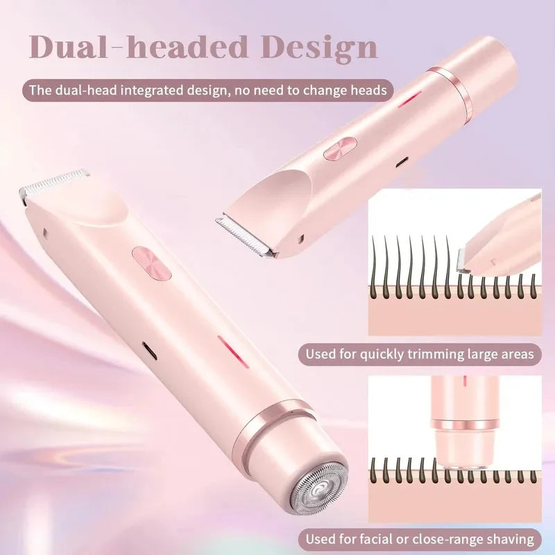 Smooth Glide Beauty 2026 Waterproof electric shaver & Bikini trimmer-Gentle full Body hair removal