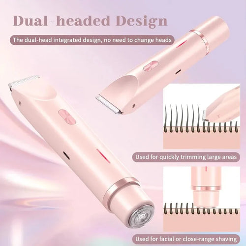 Smooth Glide Beauty 2026 Waterproof electric shaver & Bikini trimmer-Gentle full Body hair removal