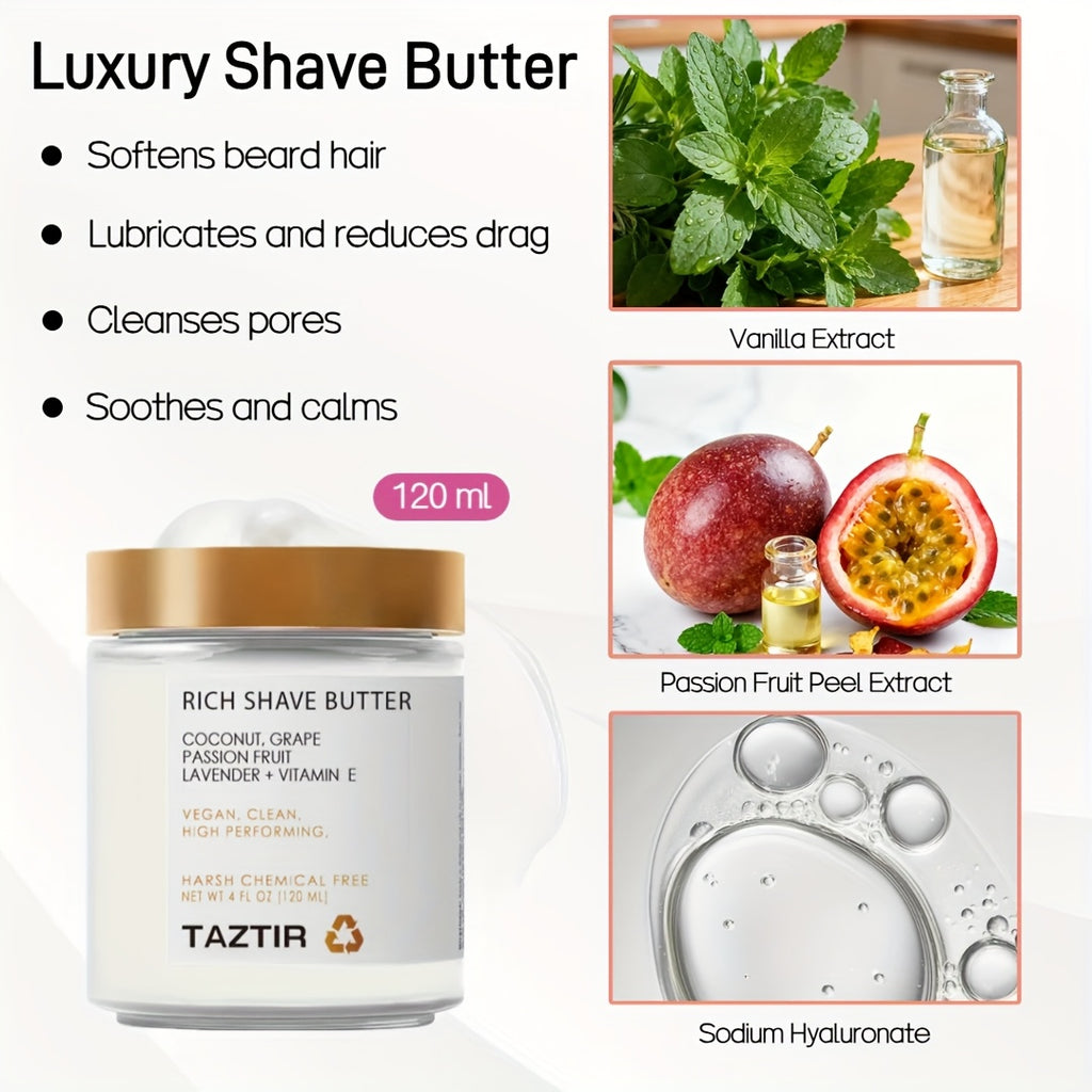 SmoothGlideBeauty: Shaving Kit:coconut Scented Moisturizing Lotion,, Pre-Shav Shave Gele & Post-Shave Serum, Donut Applicator & Brush - Smooth, Ingrown Hair
